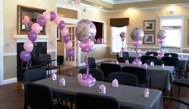 Baby Shoes Centerpiece