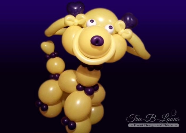 Yellow Balloon Dog