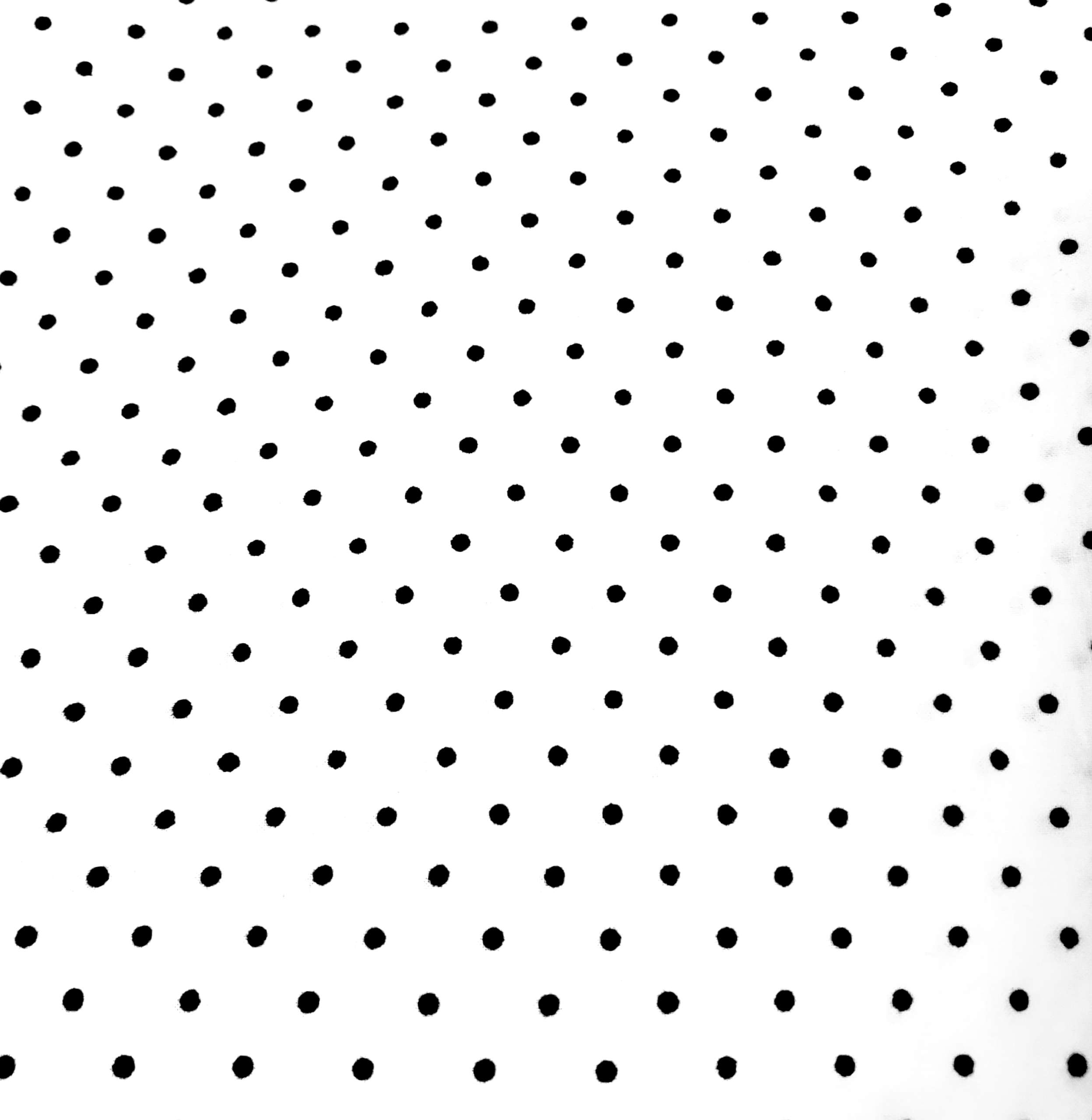 Fabric Face Mask – White with Black Dots – TRU-B-LOONS