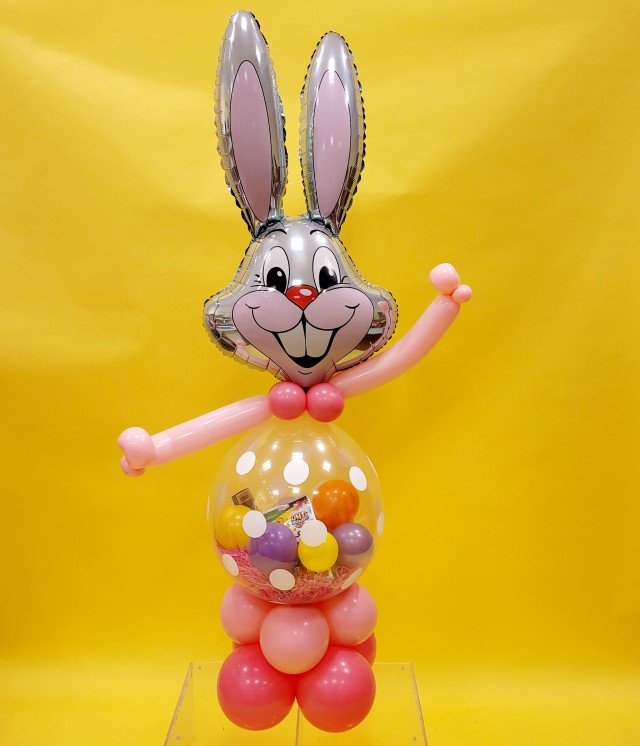 Easter Stuffed Balloon Bunny Tru B Loons